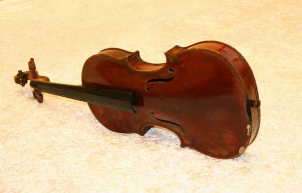 Original Vintage Geige sehr wunderschone rote Viola ! в фото 4