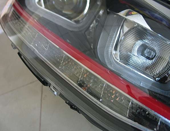 Тюнинг фары передняя оптика Volkswagen Golf 7 в фото 3