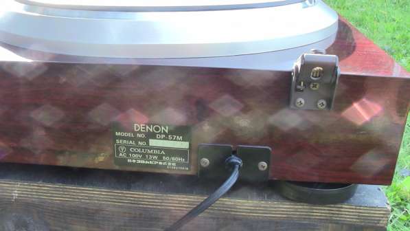 Проигрыватель винила Denon DP-57M в фото 15