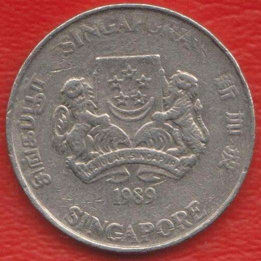 Сингапур 20 цент 1989 г. в Орле
