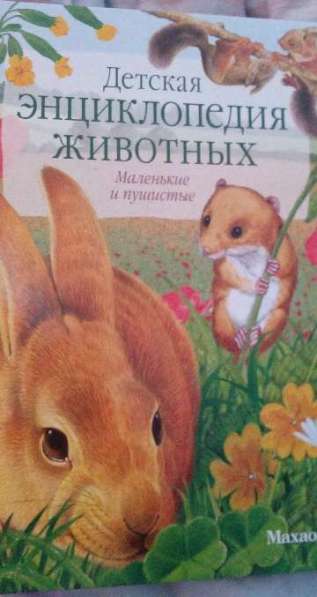 Детская энциклопедия животных "Маленькие и пушистые"