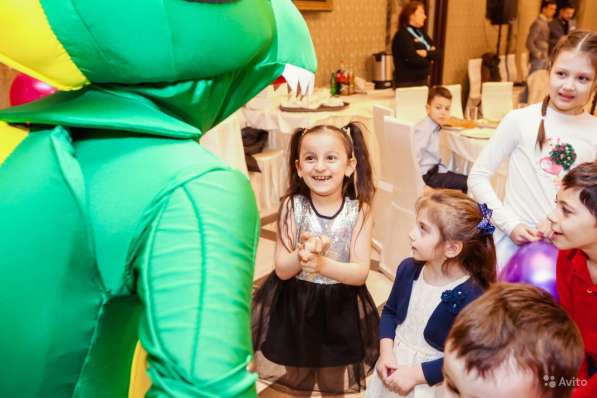 Детский праздник с аниматором динозавром в Ростове-на-Дону фото 6