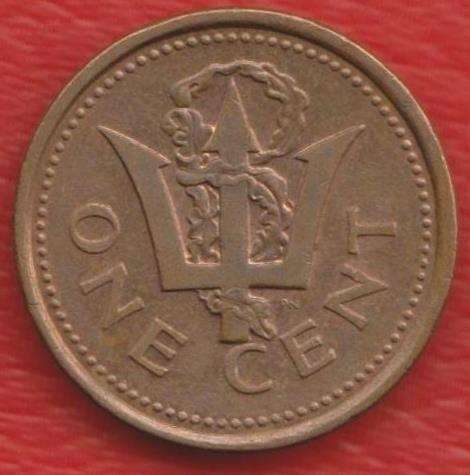 Барбадос 1 цент 1985 г.
