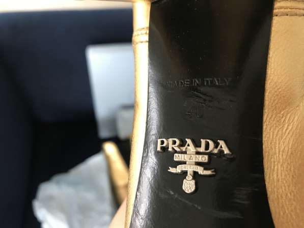 Полусапожкам Prada в идеале 39,5 размер в фото 4