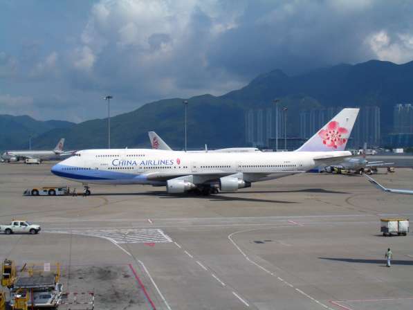 Модель самолёта Тайвань China Airlines Boeing 747 Airways в Липецке