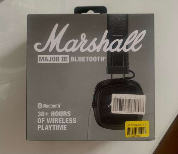 Наушники Marshall major 3 bluetooth