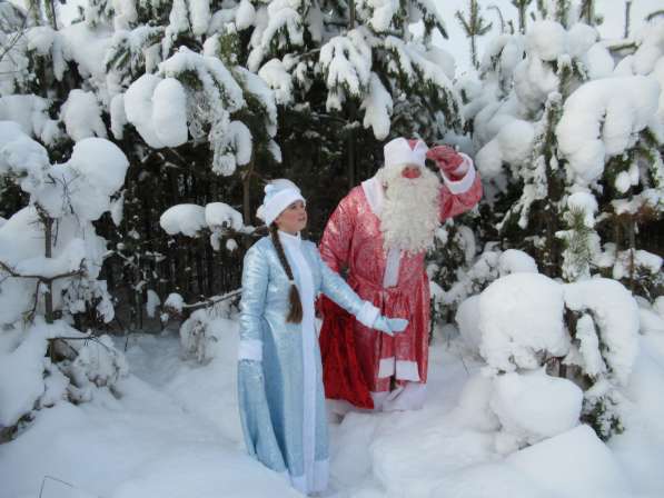 Дед Мороз и Снегурочка в Томске
