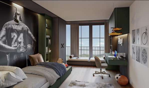 2-к. квартира 62м ² Турция, Стамбул, Бахчелиэвле в фото 7