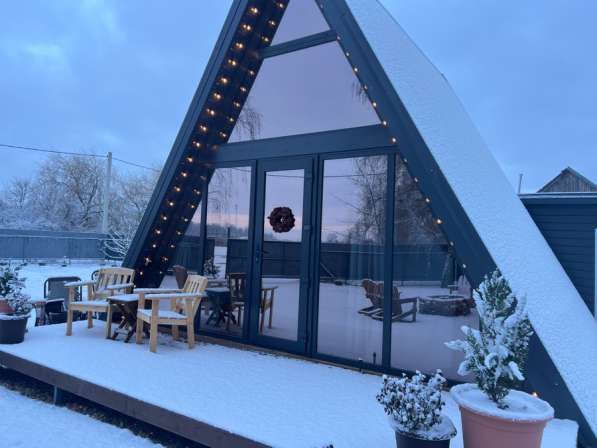 Глэмпинг дом у реки