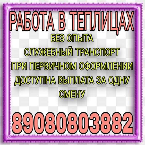 Овощевод в теплицы