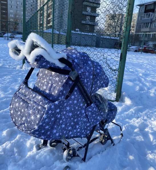 Санки-коляска nika kids в Кемерове фото 5