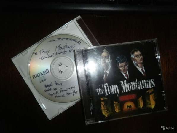 Tony Montanas Destination автограф Psychobilly 2CD