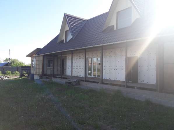 Продам новый дом без внутренней отделки