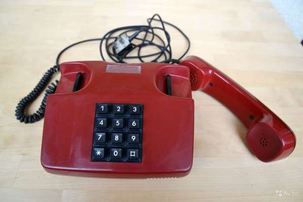 Телефон стационарный кнопочный советский TAp-751
