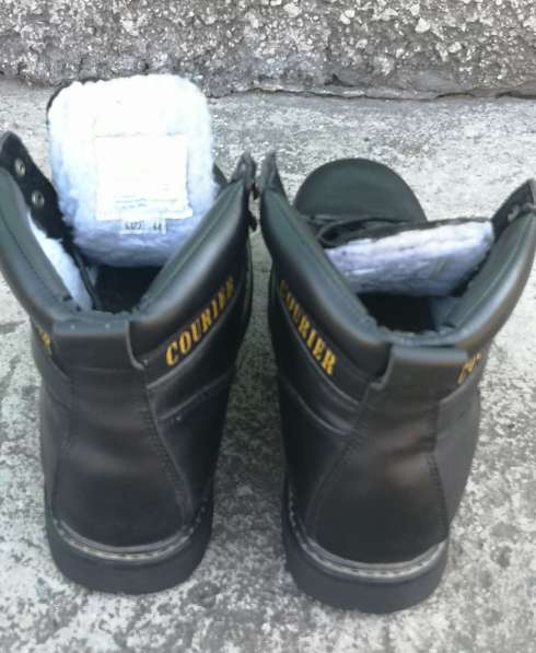 Ботинки Courier утепленные кожаные, размер 44 в Новосибирске фото 9