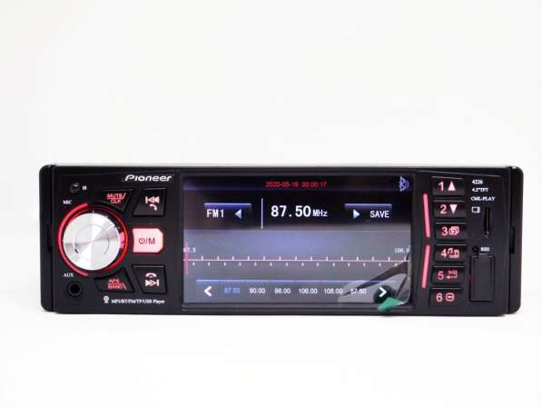 Магнитола Pioneer 4226 ISO - экран 4,1''+ DIVX + MP3 + USB в фото 6