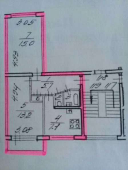 2-х комнатная кв-ра, Руставели,18/2 в Санкт-Петербурге фото 6