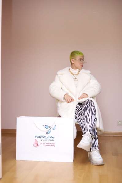 Шуба из эко меха в Москве фото 4