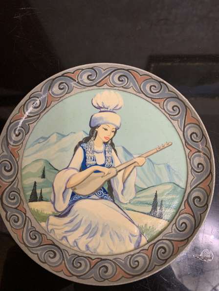 Коллекционная тарелка Киргизии