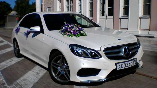 Аренда Mercedes Е AMG на свадьбу в Санкт-Петербурге фото 4