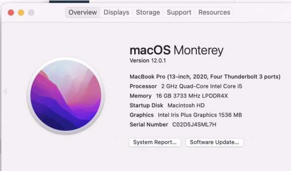 MacBook Pro 13 Mid 2020 в фото 3
