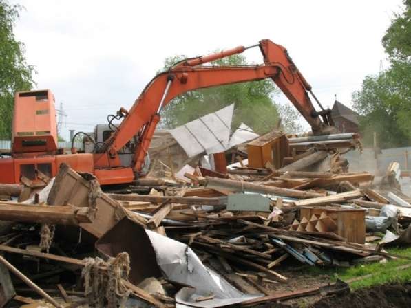Демонтаж и снос зданий и строений / вывоз мусора в Москве фото 5