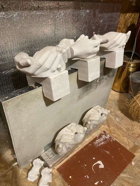 Новогодние поделки из гипса в Санкт-Петербурге фото 3