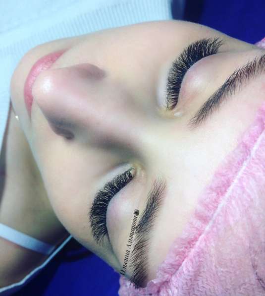 Наращивание ресниц в Уфе фото 6