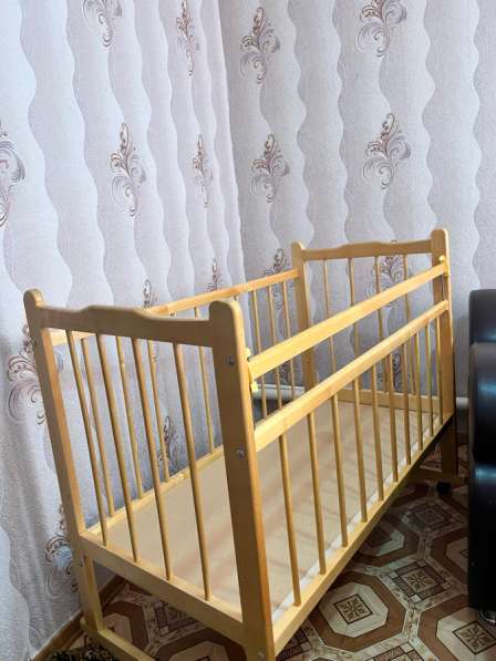 Кроватка с матрасом / Использовалась мало в Уфе