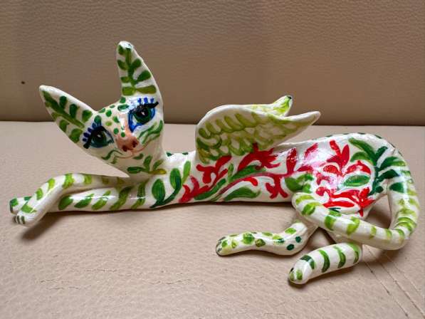 Фигурки котоангелов