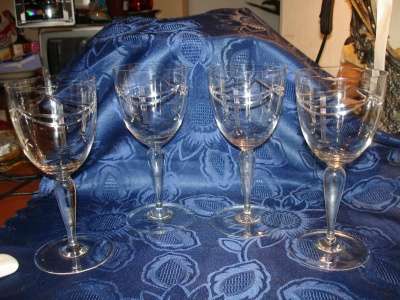 4 старинных бокала для вина,Россия, 19 в в Санкт-Петербурге фото 8