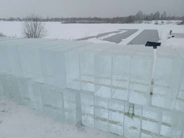 Лед, блоки льда для скульптур, лед строительный в Москве фото 8