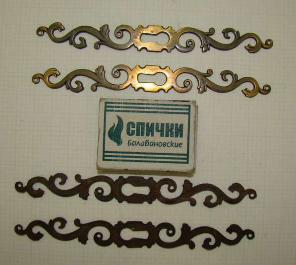 Фурнитура накладки на замочки мебели 8 шт. (X651) в Москве