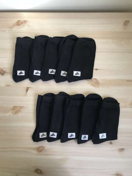 Носки мужские черные классические, набор 5 пар, набор 10 пар в Москве