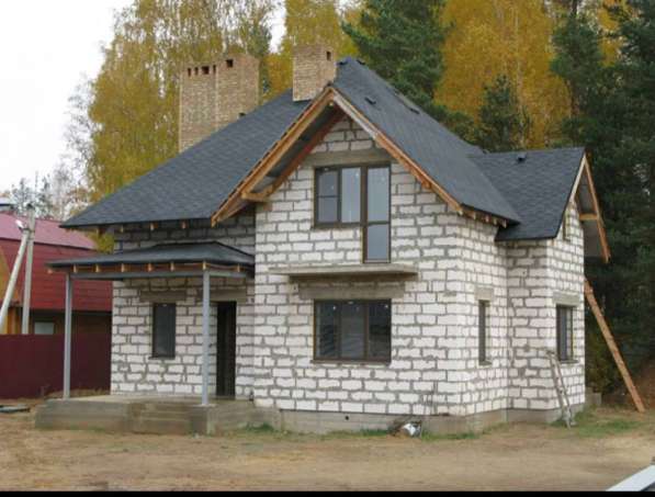 Строительство домов из газобетона под ключ. Лучшая цена в Москве