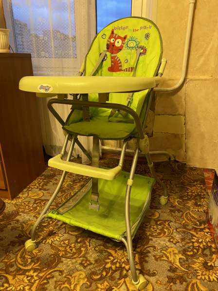 Продаётся детский стульчик для кормления в Москве фото 3