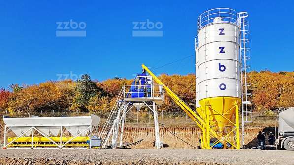 Бетонный завод СКИП-30 в фото 6