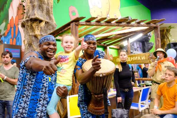 Африканской шоу-группой "Килиманджаро" в Москве фото 8