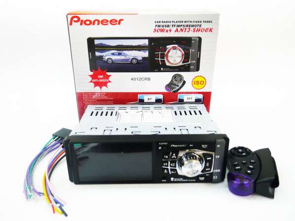 Pioneer 4012 ISO - экран 4,1''+ DIVX + MP3 + USB + SD в фото 4