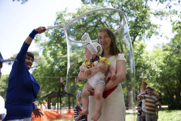 Шоу гигантские пузыри в Екатеринбурге фото 5