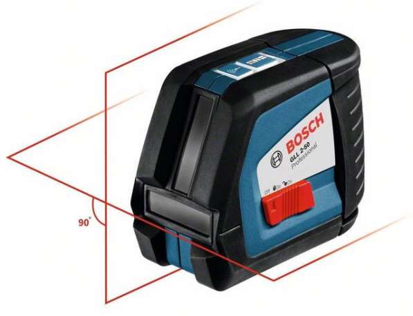 Нивелир лазерный Bosch GLL 2-50 + BM1 (новый) + L-Boxx 0601063108