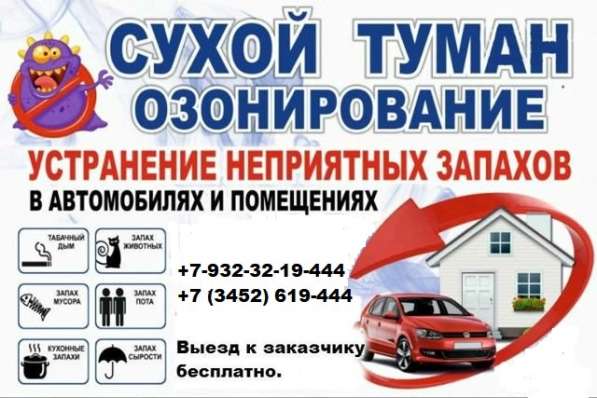 Сухой туман в Тюмени