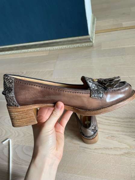 Лоферы Car Shoe коричневые (размер 36) в Москве фото 7