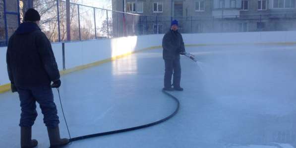 Заливка катка во дворе, на стадионах, в ледовых комплексах в Екатеринбурге