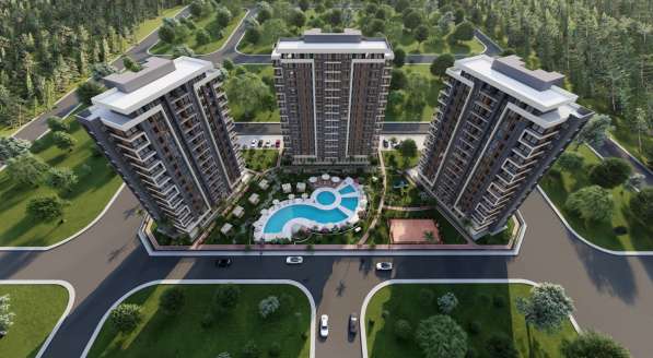 2-к. квартира 69м&sup2; Турция, Мерсин, Мезитли