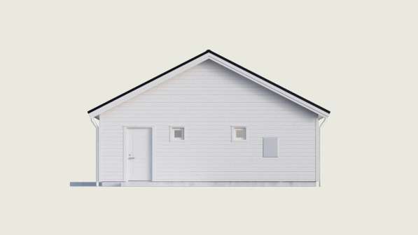 Каркасный дом 12,6х7,8 м в фото 5