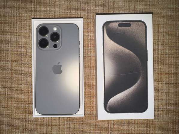 Apple iPhone 15 Pro 128Gb серый титан в Омске фото 7