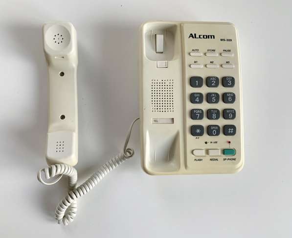 Телефон проводной кнопочный ALcom MS-309 в Тюмени фото 3