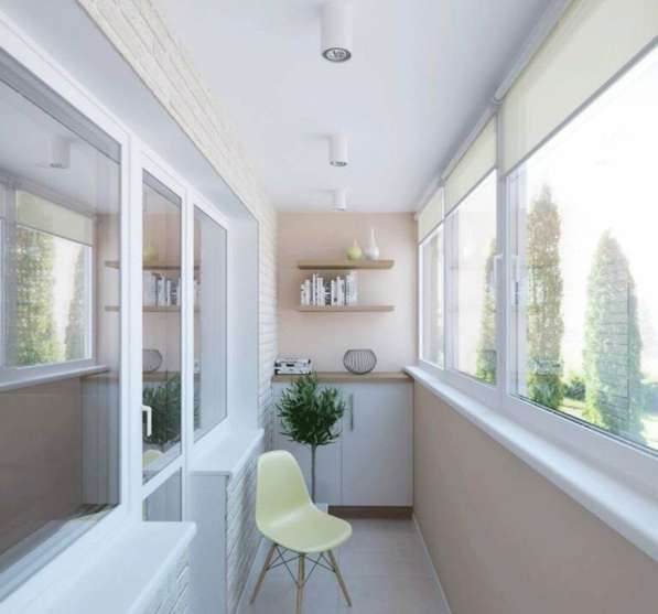 Остекление и отделка балконов в Оренбурге фото 9