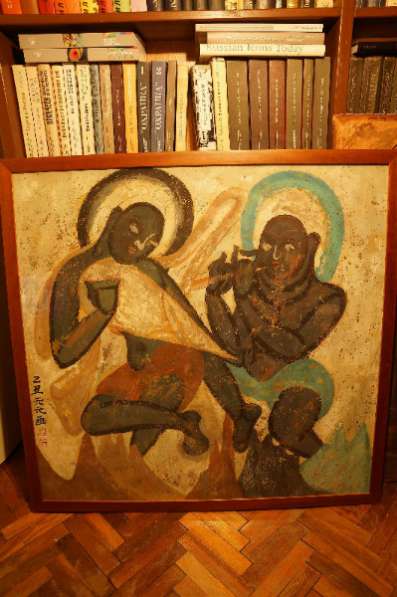Копия фрески с танцующим Буддой. Тибет в Санкт-Петербурге фото 6